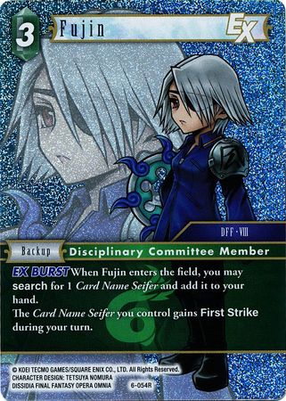 Fujin 6 054R Rare Foil Opus VI Collection Foil Singles Fujin 6 054R Rare Foil Opus VI Collection Foil Singles