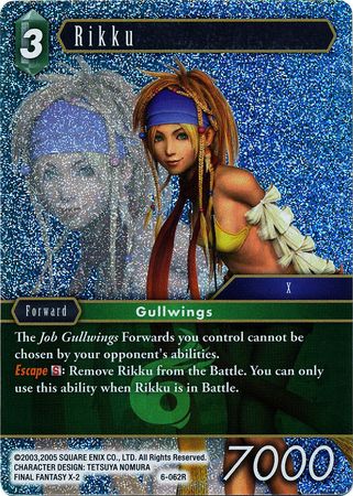 Rikku 6 062R Rare Foil Rikku 6 062R Rare Foil