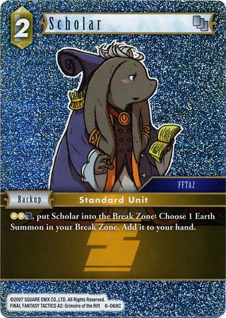 Scholar 6 068C Common Foil Opus VI Collection Foil Singles Scholar 6 068C Common Foil Opus VI Collection Foil Singles