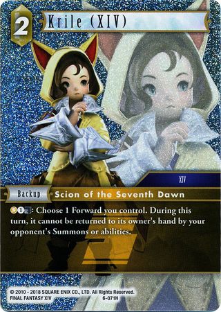 Krile XIV 6 071H Hero Foil Krile XIV 6 071H Hero Foil