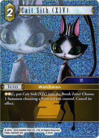 Cait Sith XIV 6 072C Common Foil Cait Sith XIV 6 072C Common Foil