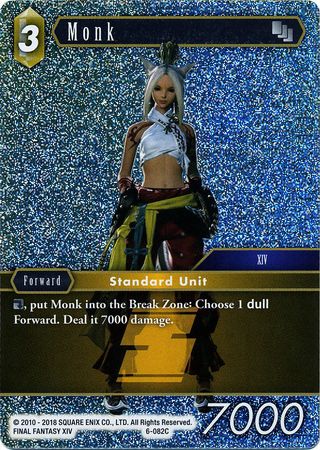 Monk 6 082C Common Foil Opus VI Collection Foil Singles Monk 6 082C Common Foil Opus VI Collection Foil Singles