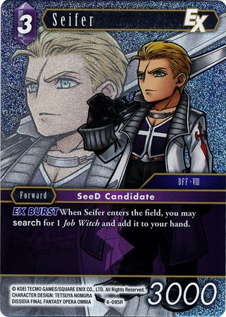 Seifer 6 095R Rare Foil Seifer 6 095R Rare Foil