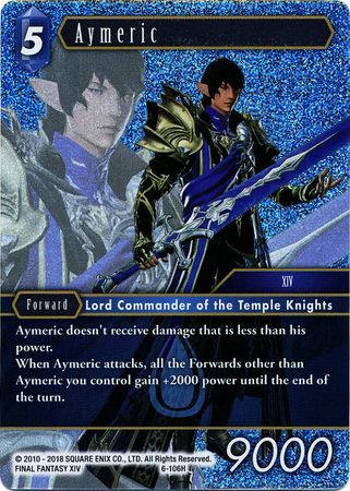 Aymeric 6 106H Hero Foil Opus VI Collection Foil Singles Aymeric 6 106H Hero Foil Opus VI Collection Foil Singles