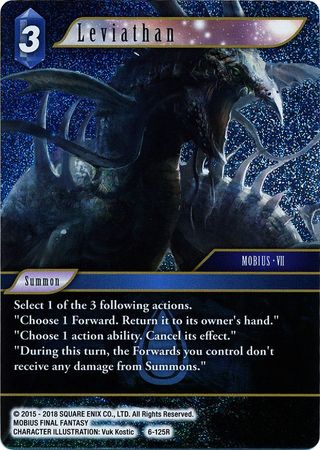 Leviathan 6 125R Rare Foil Leviathan 6 125R Rare Foil