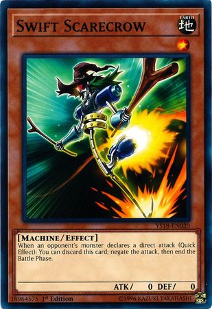 Swift Scarecrow YS18 EN020 Common 1st Edition Swift Scarecrow YS18 EN020 Common 1st Edition