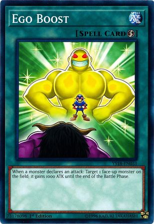 Ego Boost YS18 EN031 Common 1st Edition Starter Deck Codebreaker Singles Ego Boost YS18 EN031 Common 1st Edition Starter Deck Codebreaker Singles