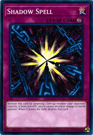 Shadow Spell YS18 EN034 Common 1st Edition Starter Deck Codebreaker Singles Shadow Spell YS18 EN034 Common 1st Edition Starter Deck Codebreaker Singles