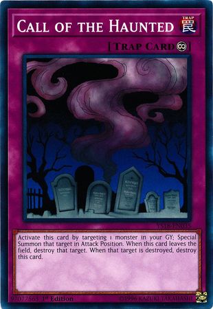 Call of the Haunted YS18 EN035 Common 1st Edition Starter Deck Codebreaker Singles Call of the Haunted YS18 EN035 Common 1st Edition Starter Deck Codebreaker Singles