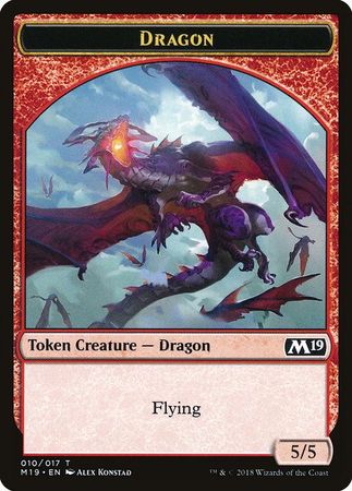 Dragon Token 010 017 Magic 2019 M19 Singles Dragon Token 010 017 Magic 2019 M19 Singles