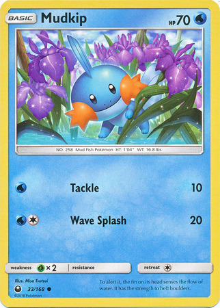 Mudkip 33 168 Common Mudkip 33 168 Common