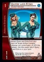 Query and Echo Double Trouble DOR 076 Uncommon Query and Echo Double Trouble DOR 076 Uncommon