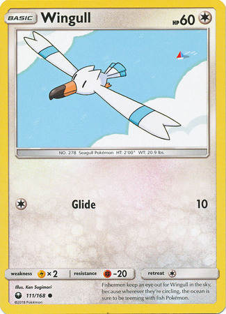 Wingull 111 168 Common Sun Moon Celestial Storm Singles Wingull 111 168 Common Sun Moon Celestial Storm Singles