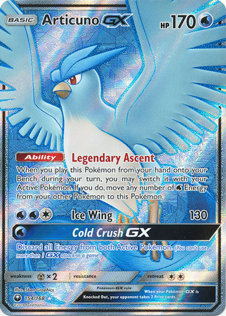 Articuno GX #154 Prices, Pokemon Celestial Storm