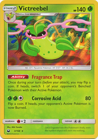 Victreebel 3 168 Holo Rare Sun Moon Celestial Storm Singles Victreebel 3 168 Holo Rare Sun Moon Celestial Storm Singles