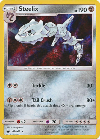 Buy Evolution Set - STEELIX & Onix 89/168 - Celestial Storm - Rare Card LOT  Online at desertcartEGYPT