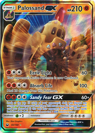 Carte Pokemon FR - Trépassable GX 82/168 Full-art