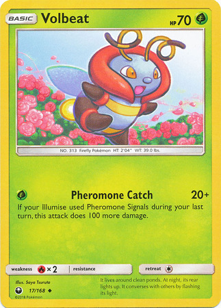 Volbeat 17 168 Uncommon Sun Moon Celestial Storm Singles Volbeat 17 168 Uncommon Sun Moon Celestial Storm Singles