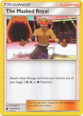 The Masked Royal 139 168 Uncommon Sun Moon Celestial Storm Singles The Masked Royal 139 168 Uncommon Sun Moon Celestial Storm Singles