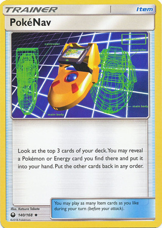 PokeNav 140 168 Uncommon Sun Moon Celestial Storm Singles PokeNav 140 168 Uncommon Sun Moon Celestial Storm Singles