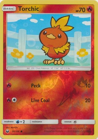 Torchic 26 168 Common Reverse Holo Sun Moon Celestial Storm Reverse Holo Singles Torchic 26 168 Common Reverse Holo Sun Moon Celestial Storm Reverse Holo Singles