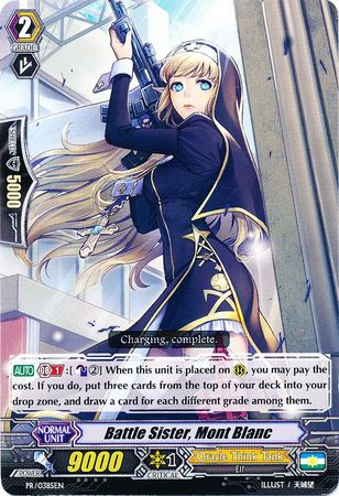 Battle Sister Mont Blanc PR 0385EN Promo Battle Sister Mont Blanc PR 0385EN Promo