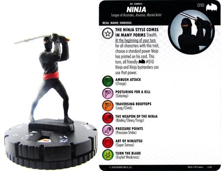 Ninja 010 Batman The Animated Series DC Heroclix DC Batman The Animated Series Singles Ninja 010 Batman The Animated Series DC Heroclix DC Batman The Animated Series Singles