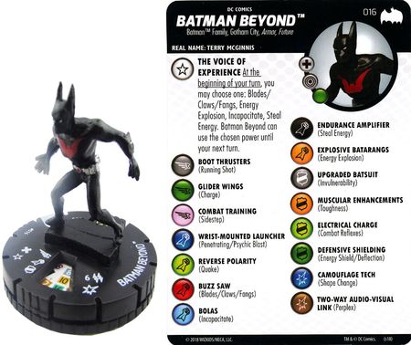The Joker 003 Common M/NM with Card DC Batman The Animated Series HeroClix 