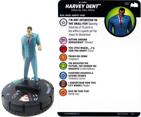 Harvey Dent 021 Batman The Animated Series DC Heroclix DC Batman The Animated Series Singles Harvey Dent 021 Batman The Animated Series DC Heroclix DC Batman The Animated Series Singles