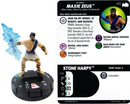 Maxie Zeus 025 Batman The Animated Series DC Heroclix DC Batman The Animated Series Singles Maxie Zeus 025 Batman The Animated Series DC Heroclix DC Batman The Animated Series Singles