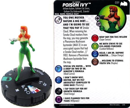 Poison Ivy #031 Batman The Animated Series DC Heroclix | TrollAndToad