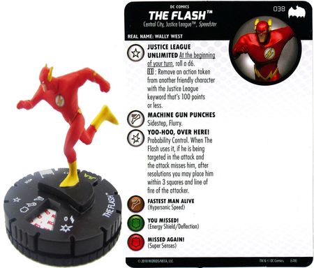 Heroclix Batman the Animated Series # 038 The Flash