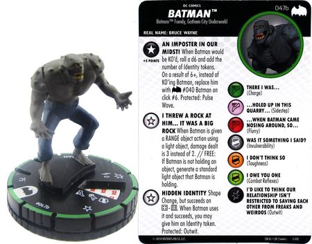 Batman 047b Batman The Animated Series DC Heroclix DC Batman The Animated Series Singles Batman 047b Batman The Animated Series DC Heroclix DC Batman The Animated Series Singles