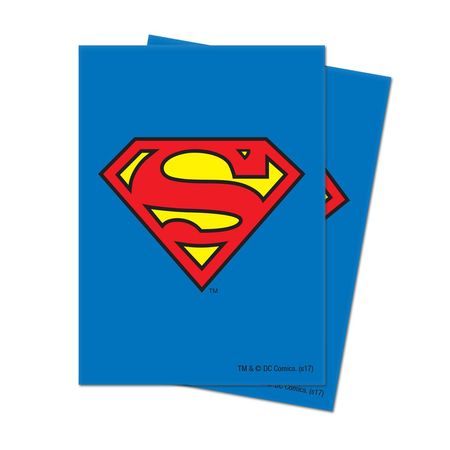 Ultra Pro Justice League Superman 65ct Standard Sized Sleeves UP85521 Sleeves Ultra Pro Justice League Superman 65ct Standard Sized Sleeves UP85521 Sleeves