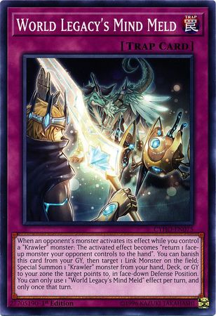 World Legacy s Mind Meld CYHO EN075 Common 1st Edition World Legacy s Mind Meld CYHO EN075 Common 1st Edition
