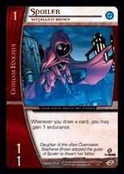 Spoiler Stephanie Brown DOR 019 Uncommon Vs System DC Origins Spoiler Stephanie Brown DOR 019 Uncommon Vs System DC Origins