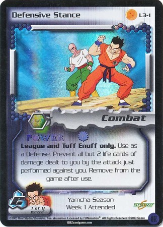 Defensive Stance L3 1 Foil Promo Defensive Stance L3 1 Foil Promo