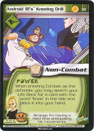 Android 18 s Kneeing Drill 32 Uncommon Unlimited Android 18 s Kneeing Drill 32 Uncommon Unlimited