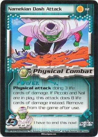 Namekian Dash Attack 112 Rare Unlimited Namekian Dash Attack 112 Rare Unlimited
