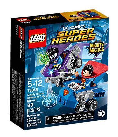 DC Comics Super Heroes Mighty Micros Superman vs Bizarro 76068 LEGO Legos DC Comics Super Heroes Mighty Micros Superman vs Bizarro 76068 LEGO Legos