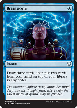 Brainstorm 082 307 Commander 2018 Singles Brainstorm 082 307 Commander 2018 Singles