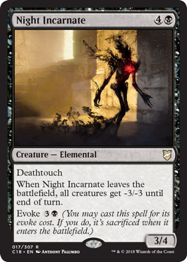 Night Incarnate 017 307 Commander 2018 Singles Night Incarnate 017 307 Commander 2018 Singles