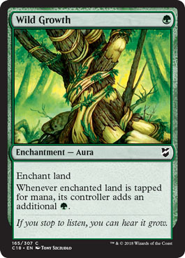 Wild Growth 165 307 Commander 2018 Singles Wild Growth 165 307 Commander 2018 Singles