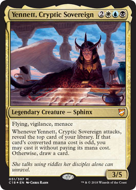 Yennett Cryptic Sovereign 051 307 Foil Commander 2018 Singles Yennett Cryptic Sovereign 051 307 Foil Commander 2018 Singles
