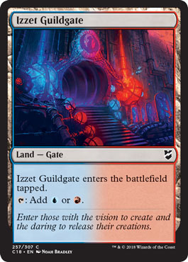 Izzet Guildgate 257 307 Commander 2018 Singles Izzet Guildgate 257 307 Commander 2018 Singles