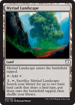 Myriad Landscape 269 307 Commander 2018 Singles Myriad Landscape 269 307 Commander 2018 Singles