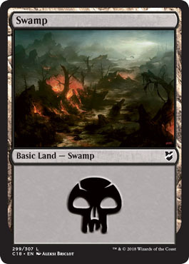 Swamp 299 307 Commander 2018 Singles Swamp 299 307 Commander 2018 Singles