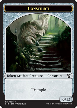 Construct Token 021 026 Commander 2018 Singles Construct Token 021 026 Commander 2018 Singles