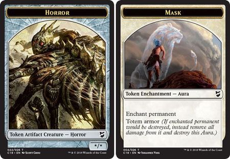 Horror Token 022 Mask Token 004 C18 Horror Token 022 Mask Token 004 C18