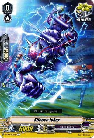 Silence Joker V EB01 052EN Common C Silence Joker V EB01 052EN Common C